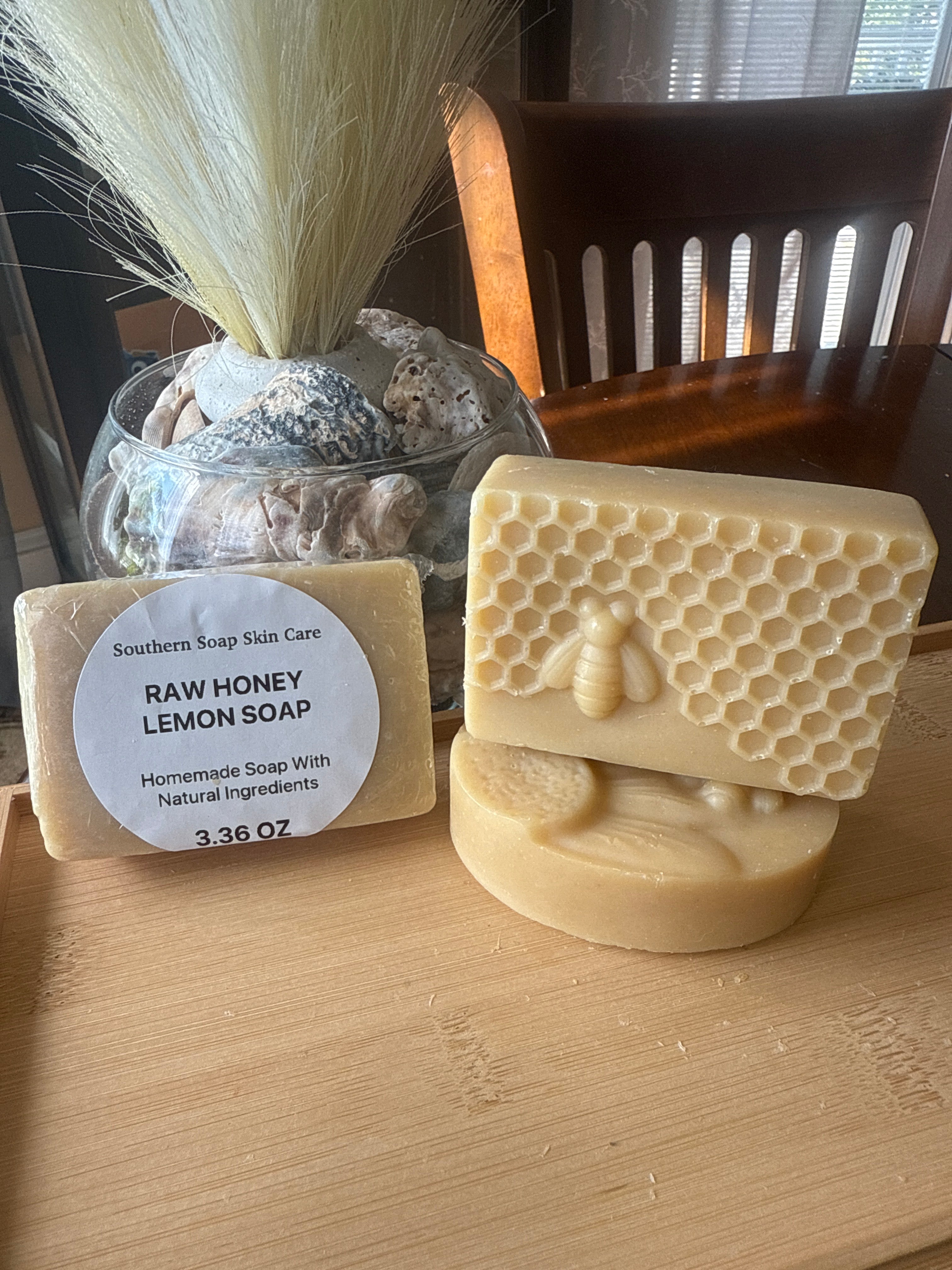 RAW HONEY LEMON SOAP