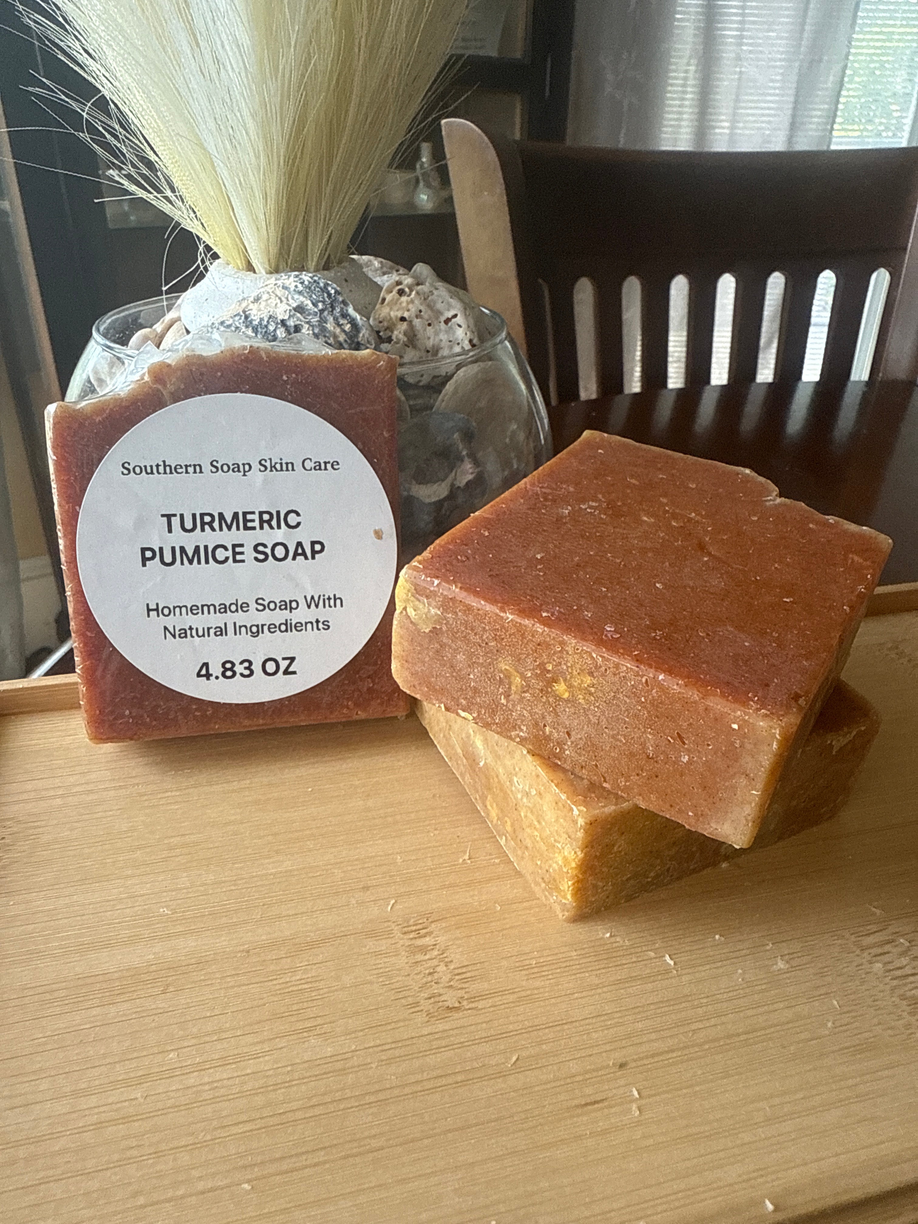 TURMERIC PUMICE SOAP