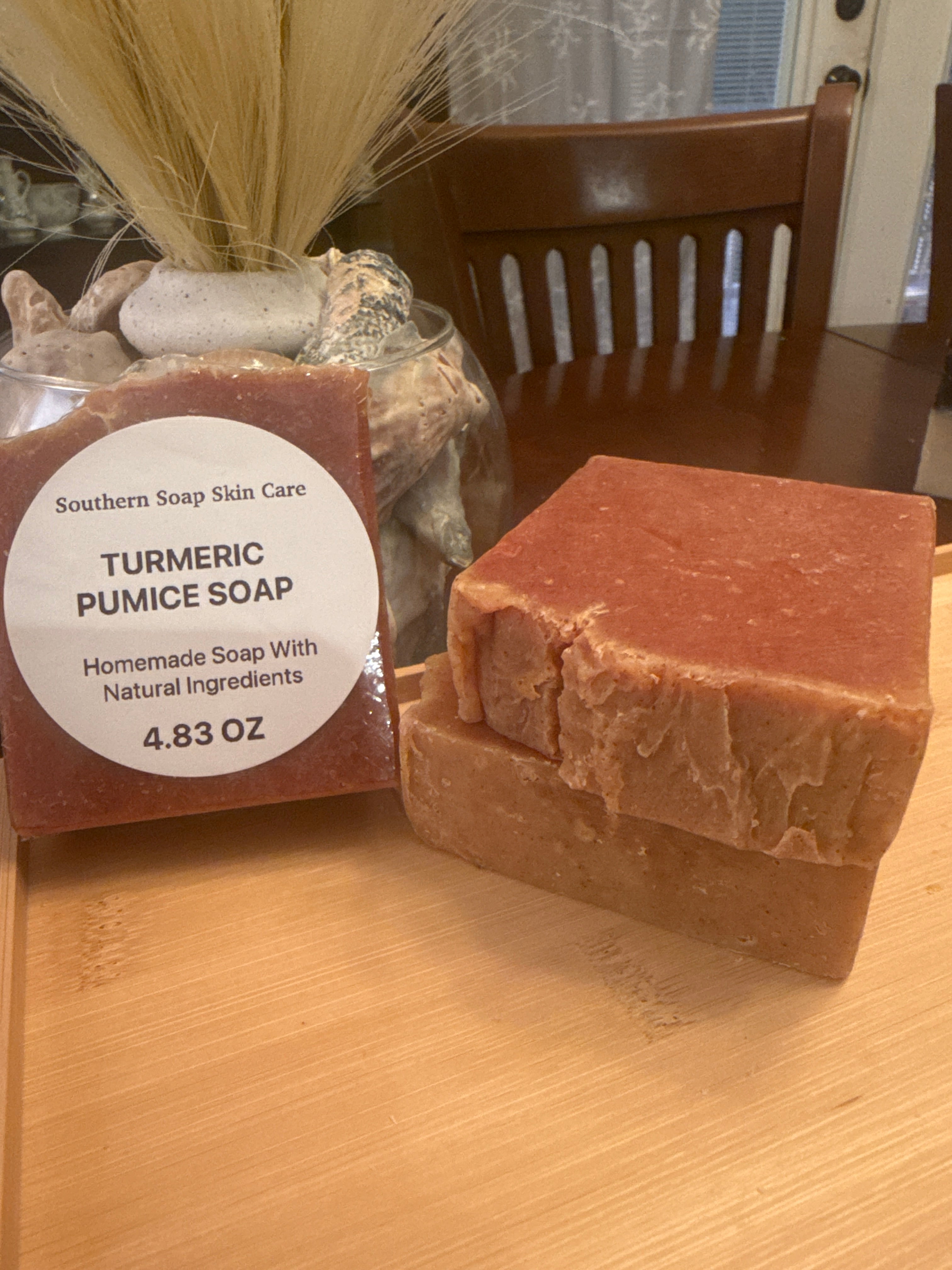 TURMERIC PUMICE SOAP
